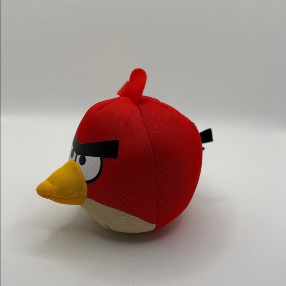 Red Angry Birds Plush Toy 2012 by Tactic Rovio Small Size - Picture 2 of 10
